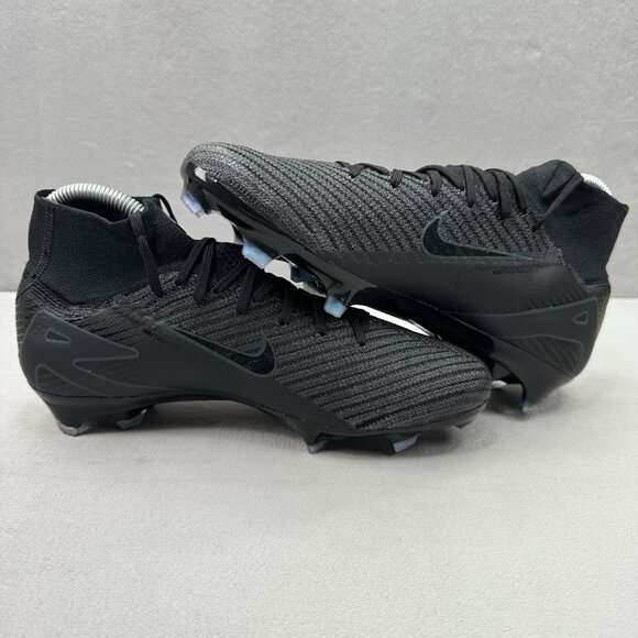 Nike Mercurial Superfly 10 Elite FG Shadow Pack Soccer Cleats Black NEW - Picture 5 of 8